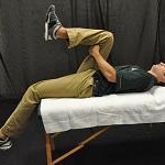 Supine Hip Flexor Stretch