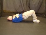 Bridge with Leg Extension Test Up 