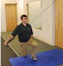 Standing D1 Extension Lunge