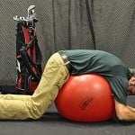 Spine Flexion on Ball