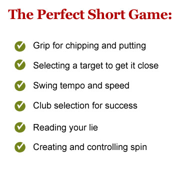 What you will learn at the Perfect Short Game Seminar