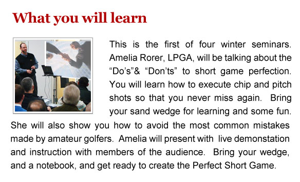 What you will learn at the seminar